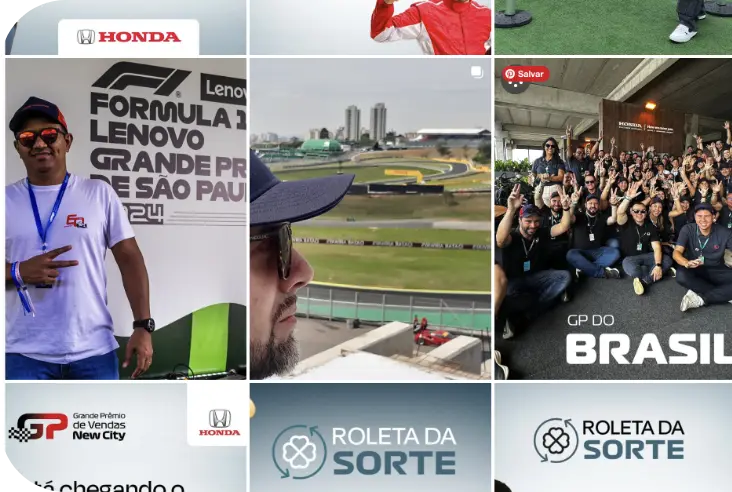 Perfil do Instagram da Campanha GP de Vendas New City