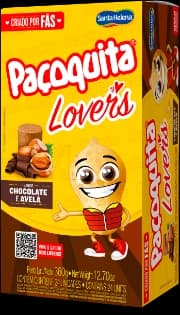 produto vencedor da Promoção Paçoquita Lovers: Chocolate com Avelã