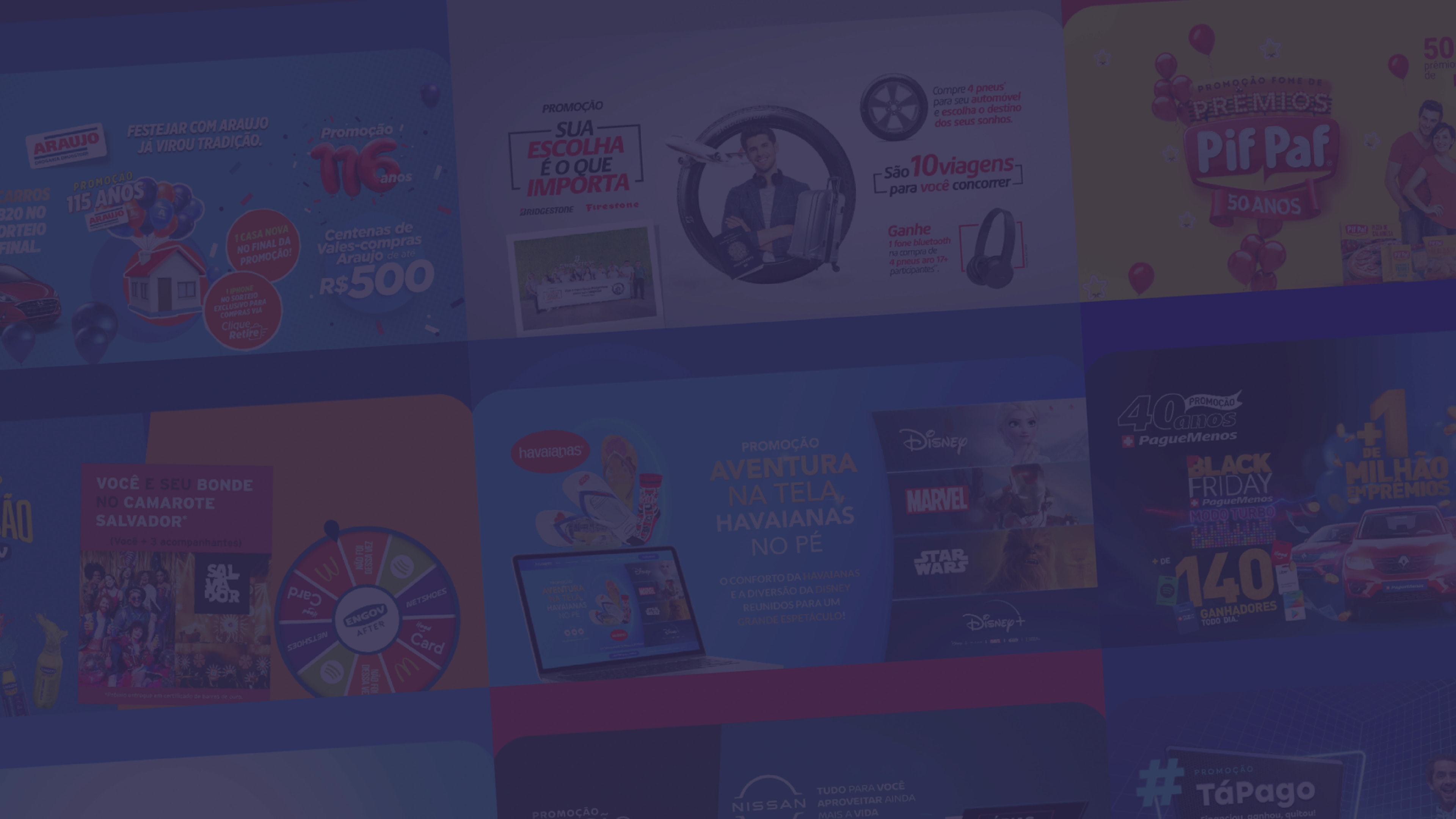 Todas as soluções para promoções e campanhas de incentivo em um só lugar